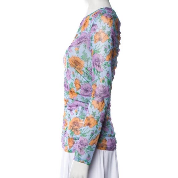 Veronica beard printed blouse - Picture 2 of 3